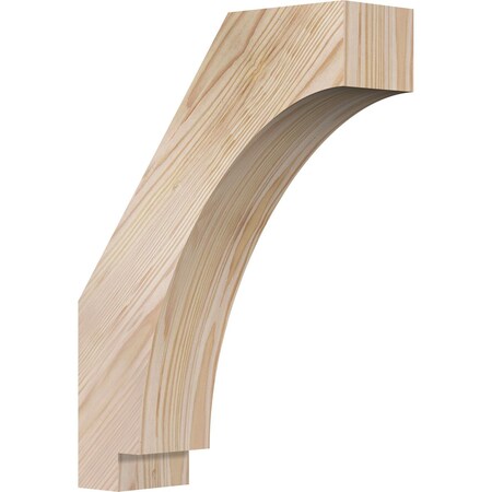 Ekena Millwork 3 1/2"W x 12"D x 16"H Imperial Smooth Knee Brace, Douglas Fir BRC04X12X16IMP00SDF